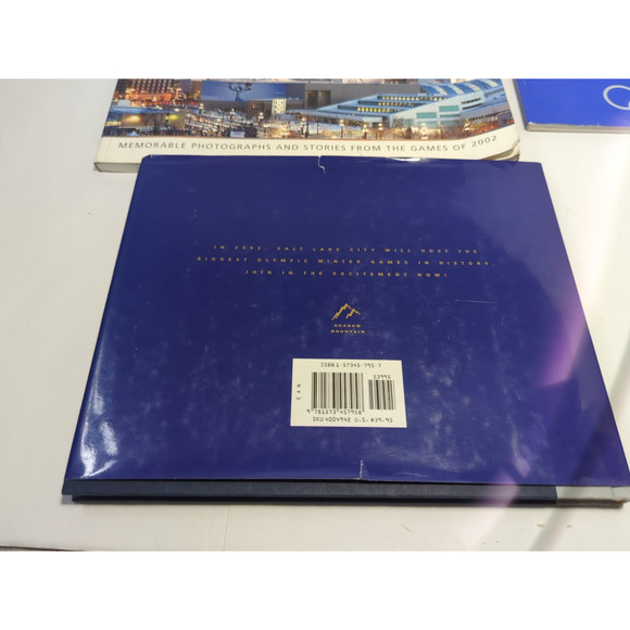 Set of 3 Program / Photo and Books 2002 Salt Lake City Winter Olympic Games - Picture 5 of 8